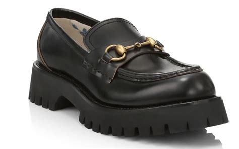 gucci horsebit loafers lug|Gucci harald horsebit platform loafer.